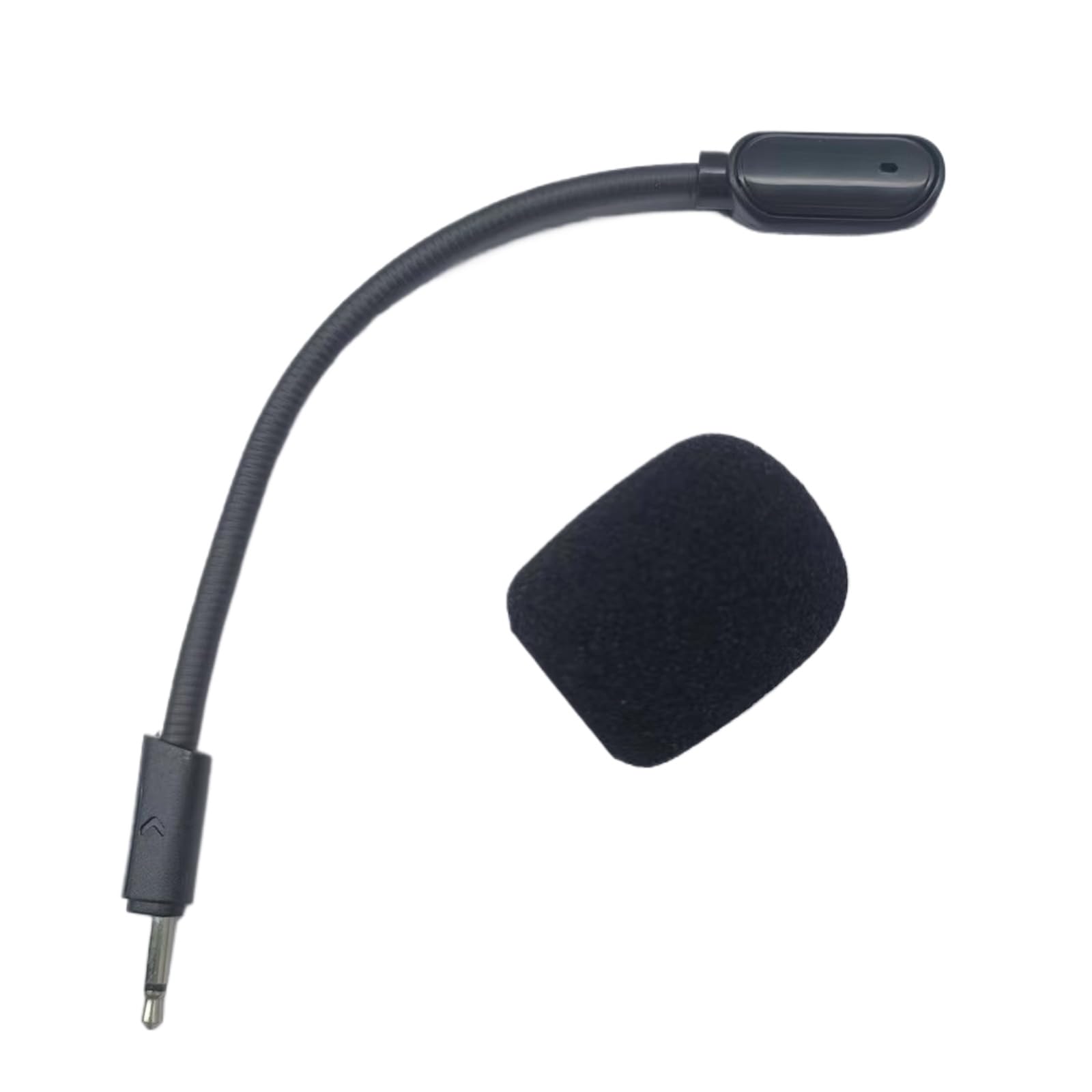 Gaming Boom Microphone Replacement for Headsets with Noise Cancellation Detachable 2.5mm Game Boom Mic, Shown