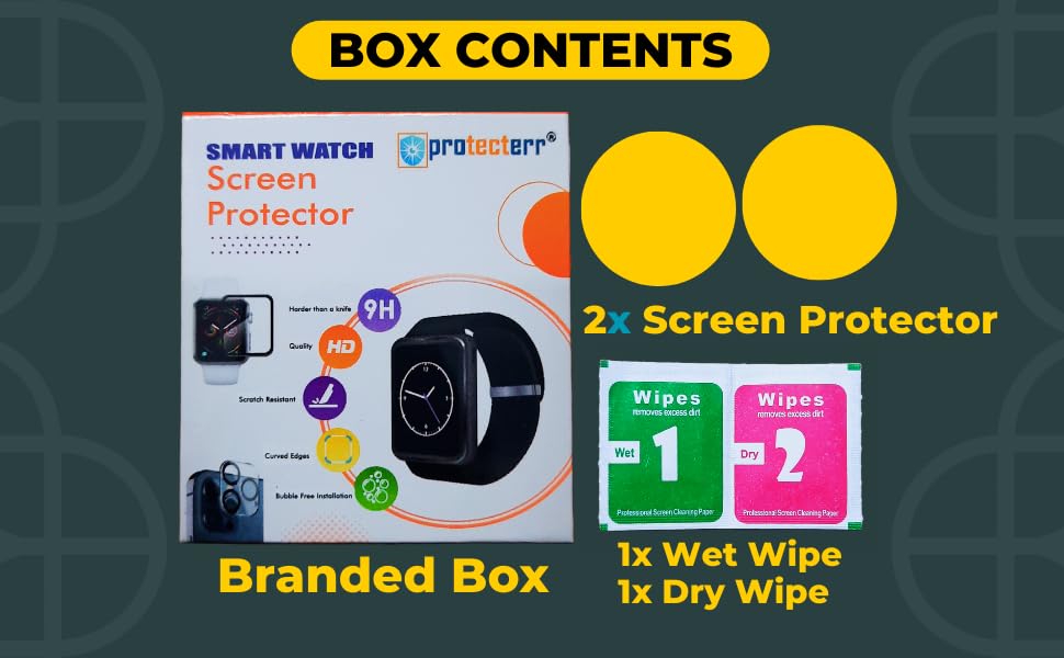 Image of Smartwatch Screen Protector Guard For Fire Boltt Destiny (1.39 inch inch) (2 pack) - (NOT A TEMPERED GLASS)