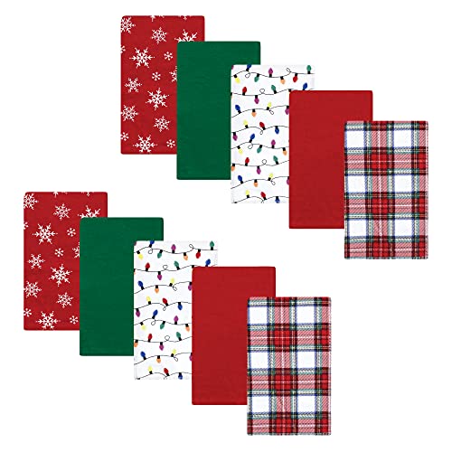 Image of Hudson Baby Baby Flannel Burp Cloths