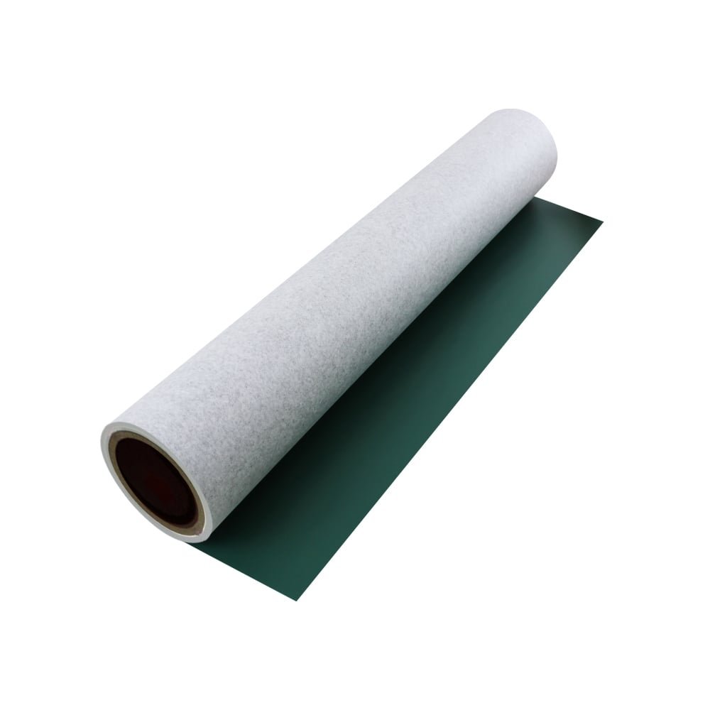 FIRST4MAGNETS FerroFlex® Non-Woven Wallpaper & Green Chalkboard Flexible Ferrous Sheet for Creating Creative Chalkboard Surfaces - 600mm Wide - 1m Length