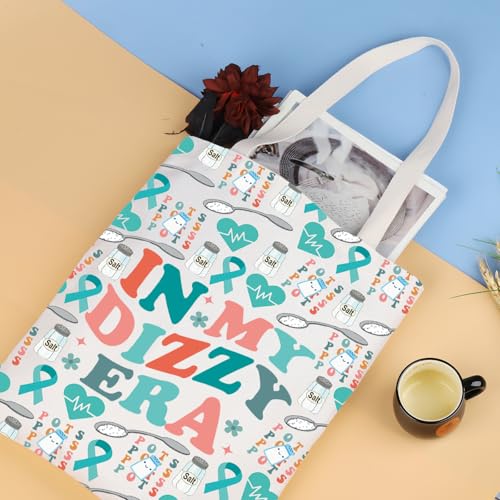 Bolso tote de concienciación sobre el síndrome POTS, para guerreros y regalo de sanación miniatura 2