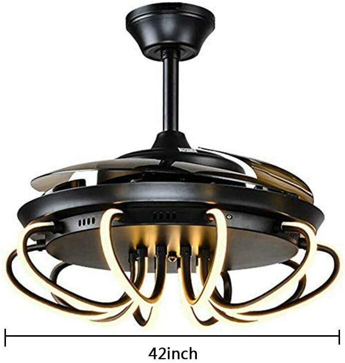 Discount 80% 42 Modern Ceiling Fans with Lights,3 Lighting Color Setting 3 Fan Speed, Mute motor Indoor Fan Light, Chandelier LED with Remote Fandelier Ceiling Fan for Bedroom (Black B) Discount 90% 42 Modern Ceiling Fans with Lights,3 Lighting Color Setting 3 Fan Speed, Mute motor Indoor Fan Light, Chandelier LED with Remote Fandelier Ceiling Fan for Bedroom (Black B)
