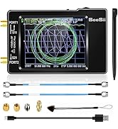 2022 Upgraded NanoVNA 50kHz-6.3GHz Vector Network Analyzer, Seesii 2.8 inch VNA Antenna Analyzer ...