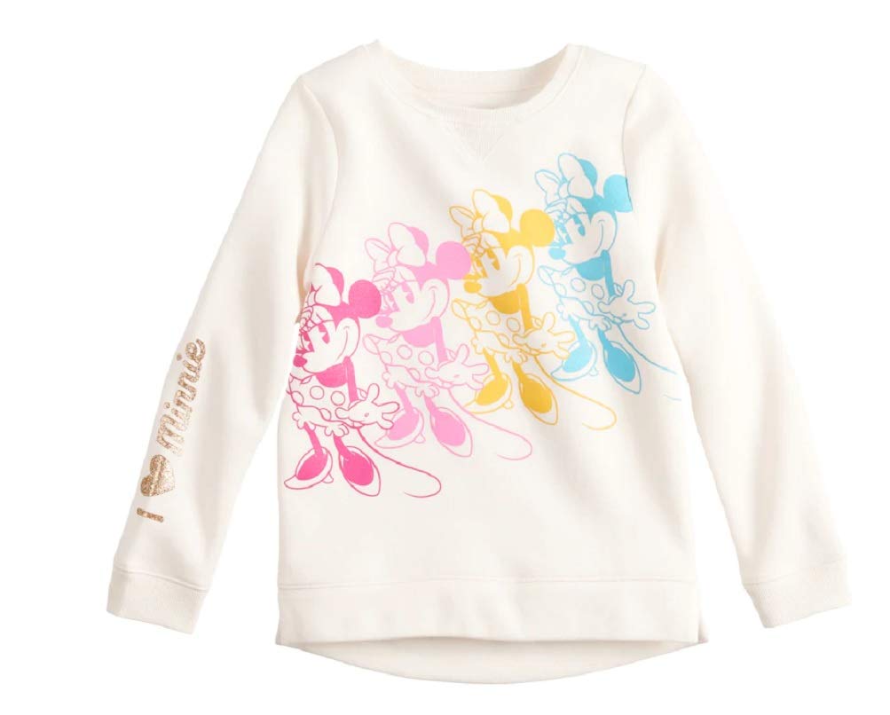 Disney Jumping Beans Little Girls I Love Minnie Mouse Sweatshirt