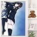 UHvEZ Rompecabezas 500 Piezas Chica Anime 500 Piezas Rompecabezas Adulto Rompecabezas Juguete Adulto descompresión Juguetes interesantes 52x38cm