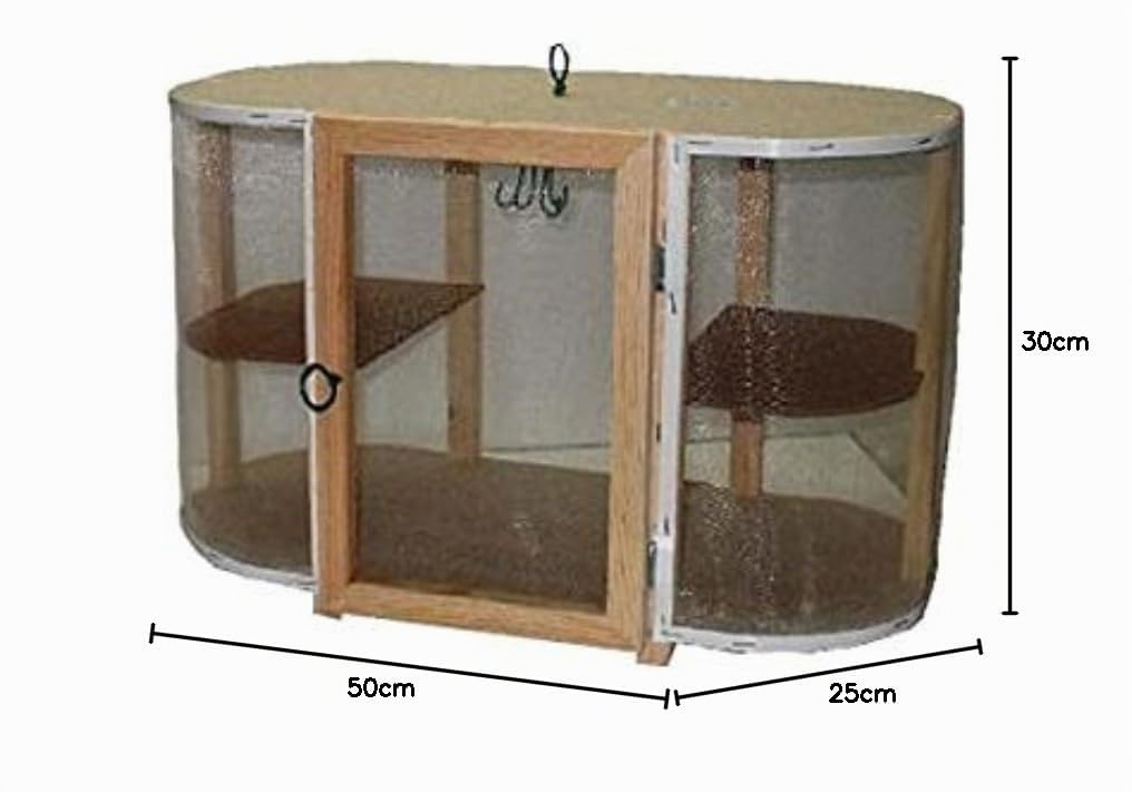 SANCHIS VIVARIO - 30x25x50 CM - Vidrio - Terrario - Modern - Interiores - Base, Luz, Filtro