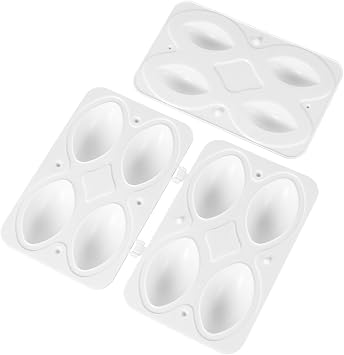 4 Cells Manual Meatball Maker Mold DIY Meat Rolls Maker Mould Detachable Minced Meat Processor Cake Dessert Mould Kitchen Accessories Press Tool for Home Kitchen UseFour Grid