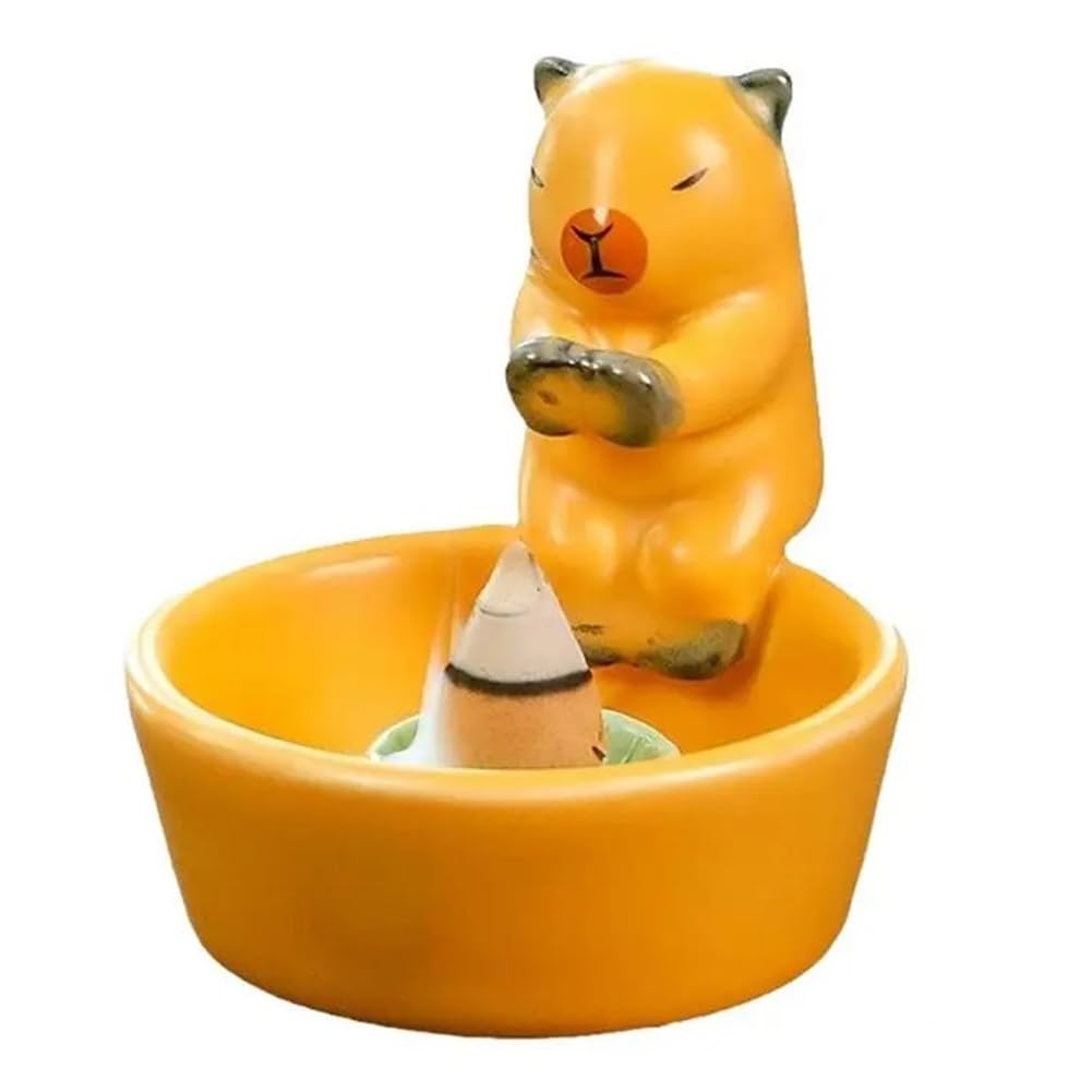Vjsujehgy Candle Holder Cone Incense Burner Incense Tray Ceramic Incense Cone Holder Stick Incense Holder