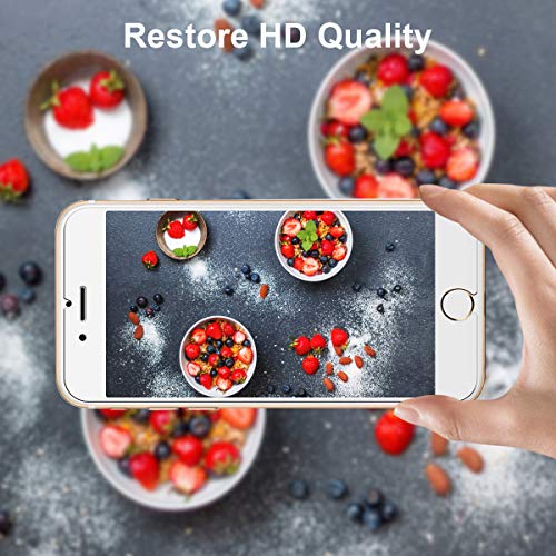 CRXOOX Vetro Temperato per iPhone 6 Plus/6s Plus 2...