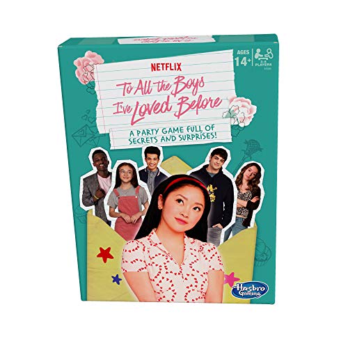 Hasbro Gaming to All The Boys I&#39;ve Loved Before Board Game; Inspired by The Netflix Original Movie; Party Game Ages 14 and Up