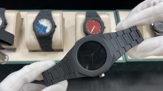 FANMIS Men's Anime-Inspired Fashion Sketch Wristwatch Minimalist Creative Wormhole Design Stylish and Durable Timepiece for Men's Sports Watch, E Gold Black White