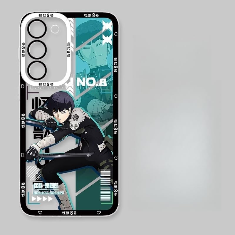 Amazon.co.jp: 怪獣8号 スマホケース Galaxy25ケース TPU 透明 軟殻