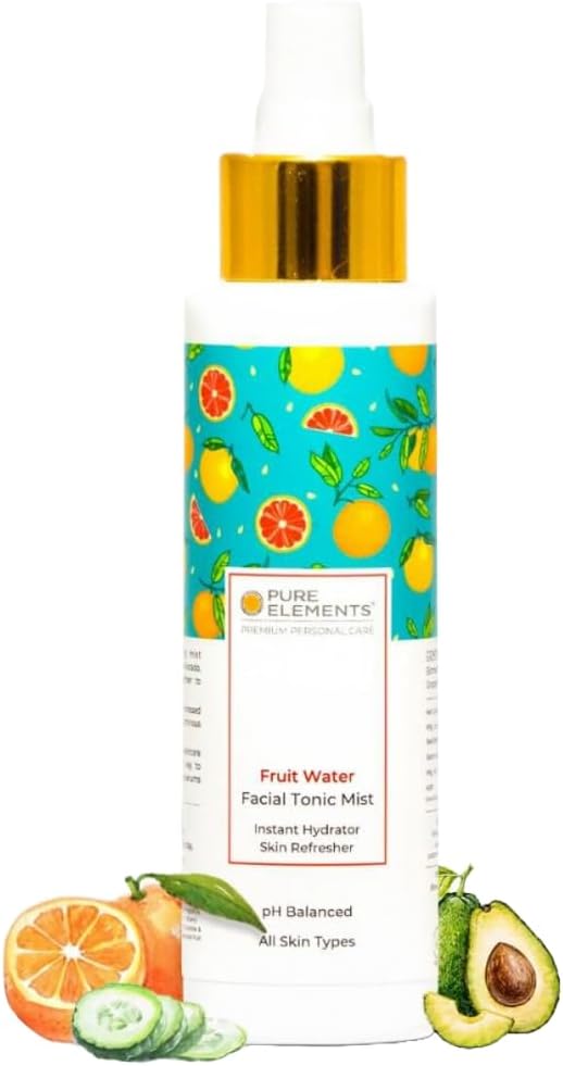 PURE ELEMENTS Fruit Water – Facial Tonic Mist - 100 Ml