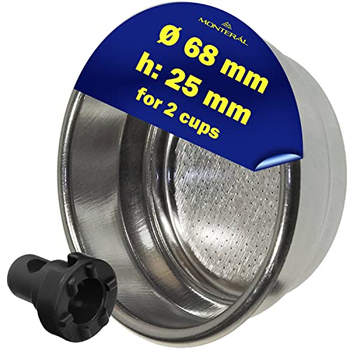 Caffè filtro per Gaggia macchina caffè può essere immerso in acqua fredda subito dopo aver preparato il caffè, perché mantiene perfettamente le sue caratteristiche nell'alternanza tra vapore caldo e acqua fredda.