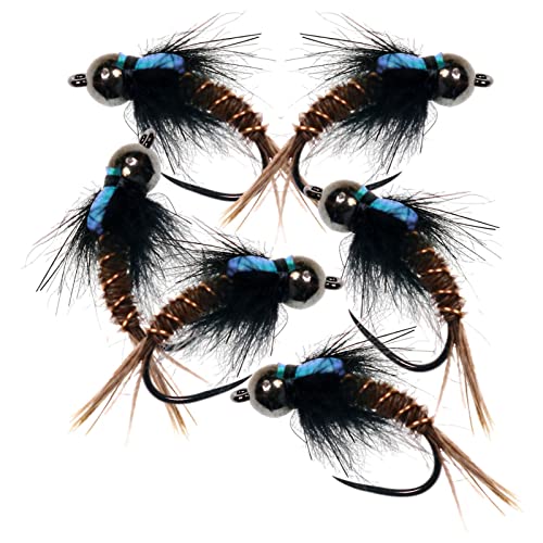 Perfeclan The Fly Assortiment de mouches pour pêche à...