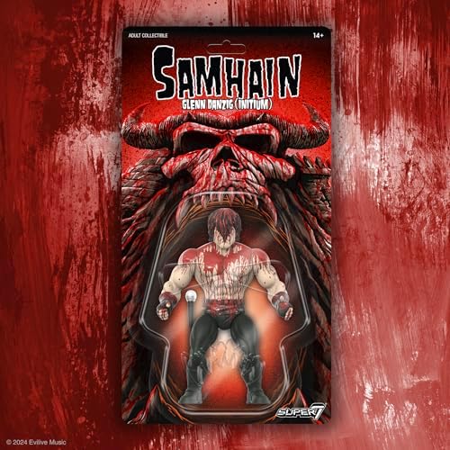 Super7 Samhain Glenn Danzig (Initium) - 3.75" Danzig Action Figure with Accessory Heavy Metal Collectibles and Retro Toys - 3