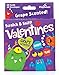 Playhouse Silly Monsters Grape Scented Scratch and Sniff 28 Card Valentine Exchange Box for Kids