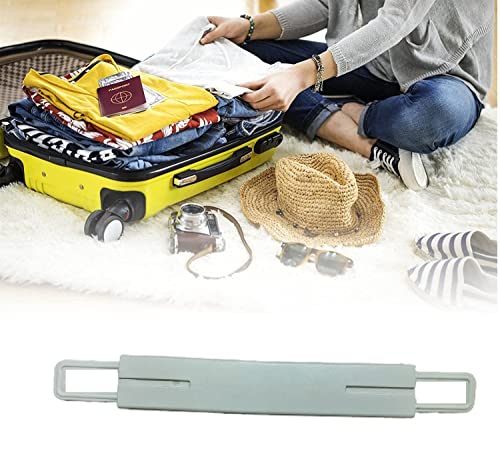 Image of Luggage Wheel,Handle,Lock Only for Replacement and Repair for VIP, Safari, Skybag, Amrican Tourister Suitcases Luggage Part (1 Pcs Grey Handle)