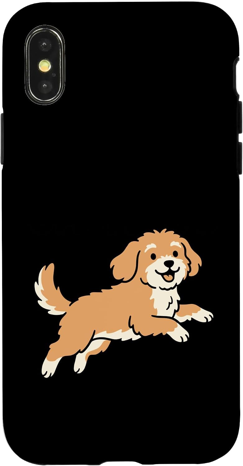 Running Cavapoo Dog Breed Mom Pet Lovers Owner Case for iPhone 12 mini image 5