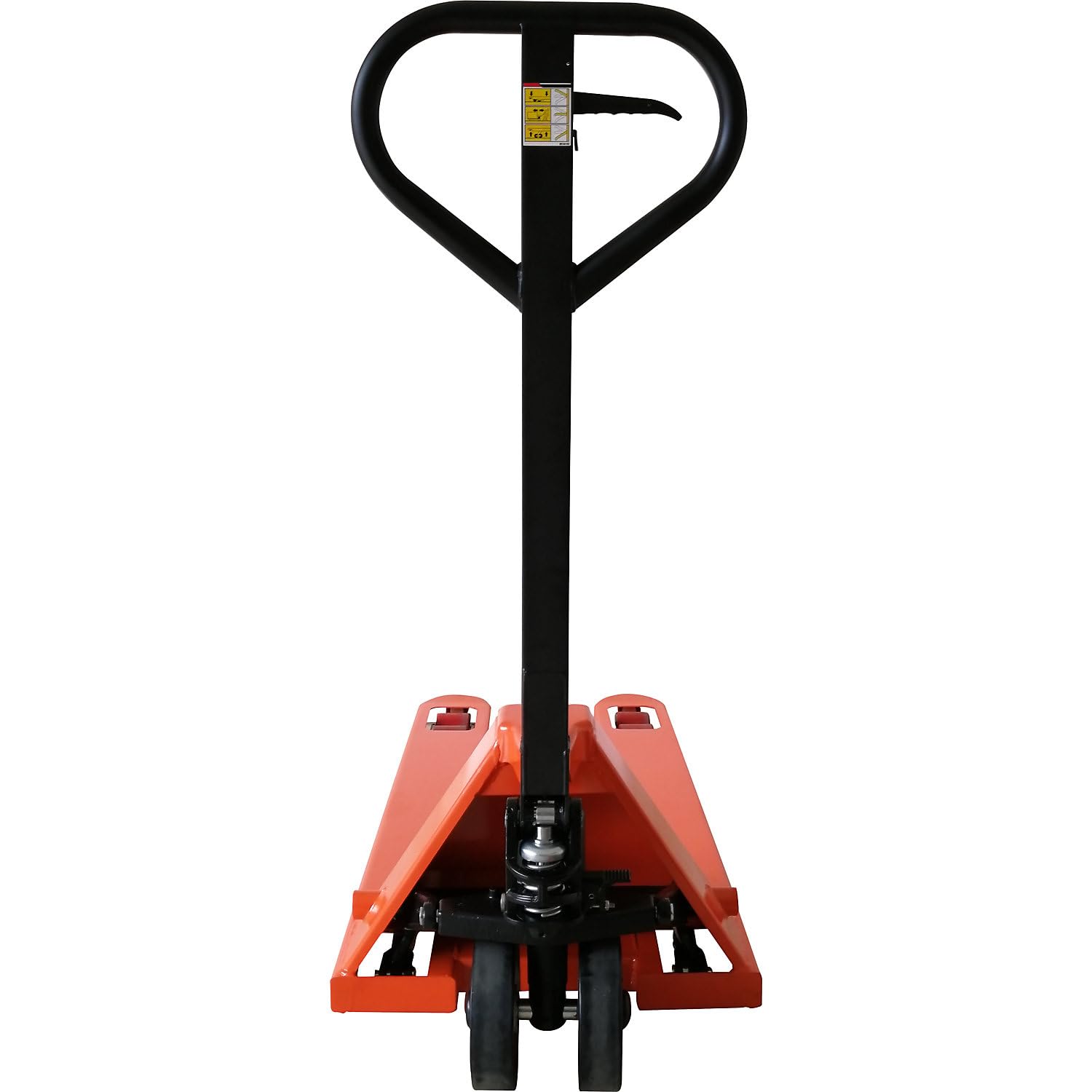 eurokraft | Handhubwagen | Tragfähigkeit 2500 kg | Lastrollen Polyurethan | Tandem