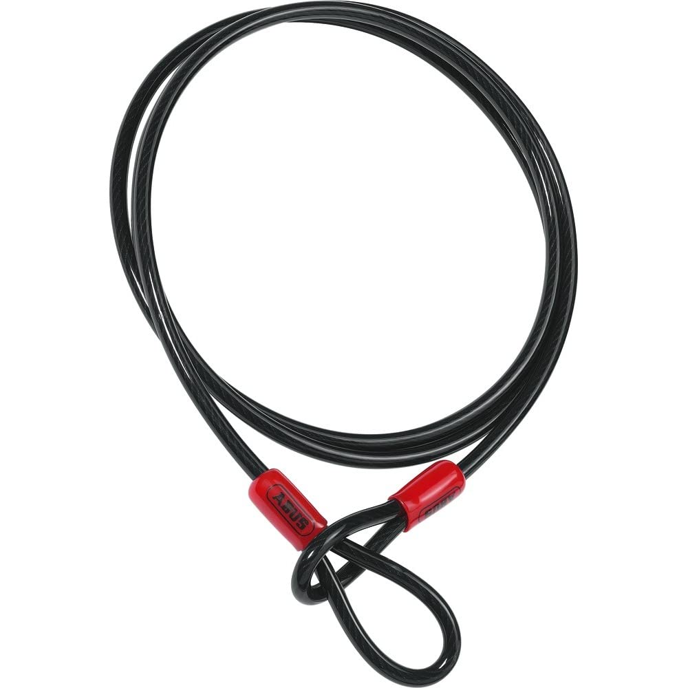 Abus Cavo Antifurto Bici Cobra Nero (Default, Nero)
