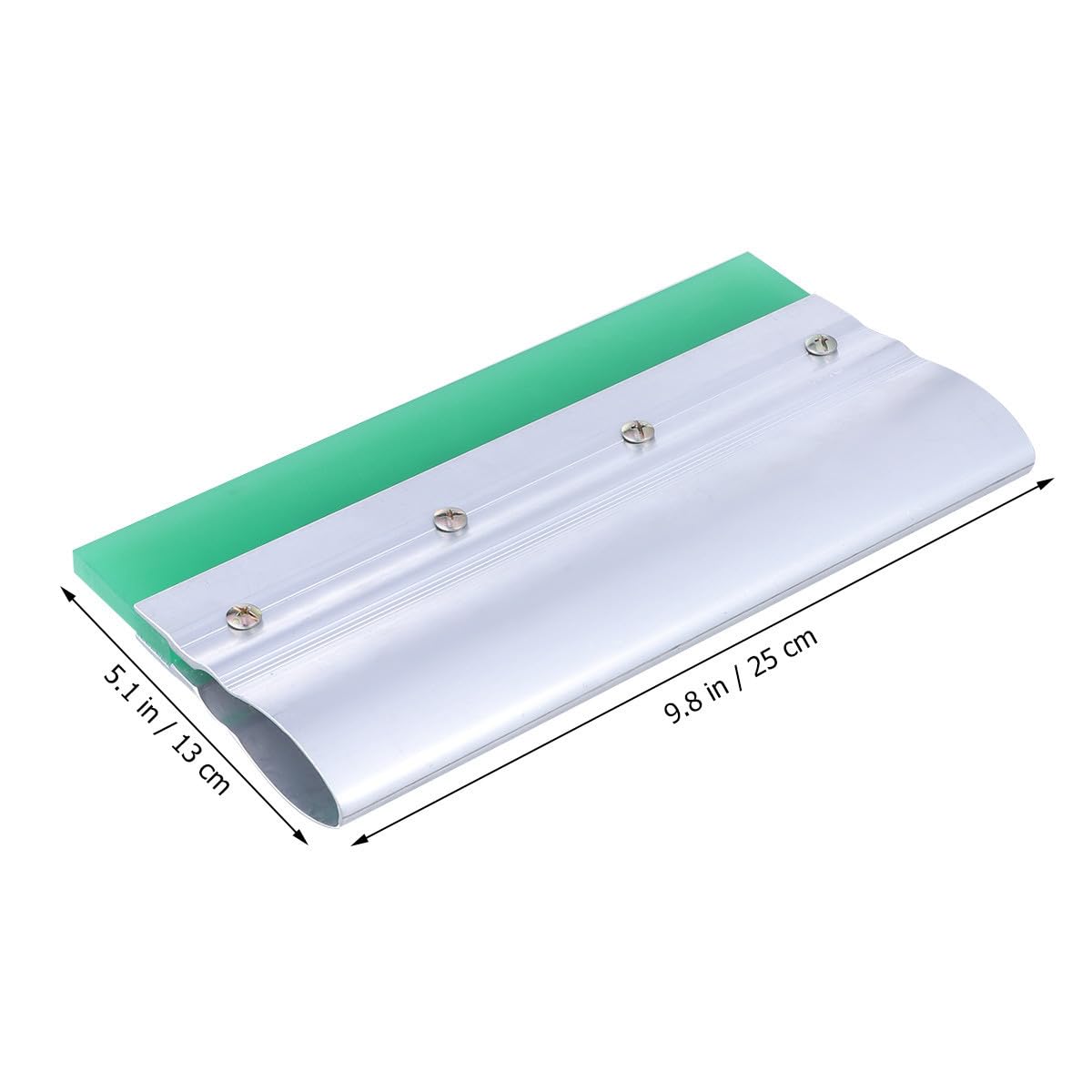 DOITOOL Rubber Squeegee Verschleißfeste Siebdruckrakel Mit Aluminiumgriff Für DIY Siebdruck Und Textilanwendungen Zufällige Farben Für Kreative Projekte