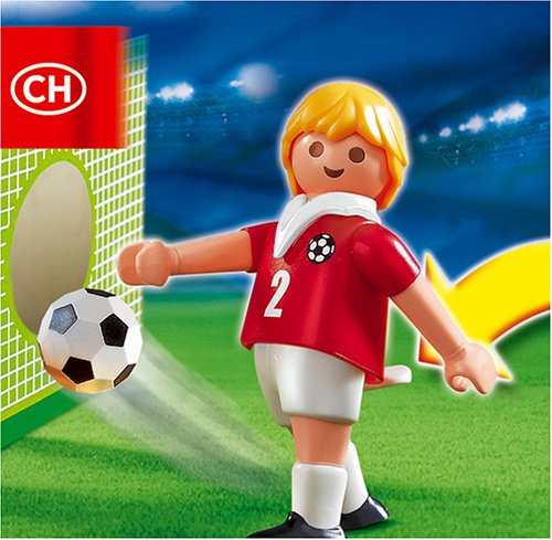 Preisvergleich Produktbild PLAYMOBIL® 4715 - Fußballspieler - Schweiz