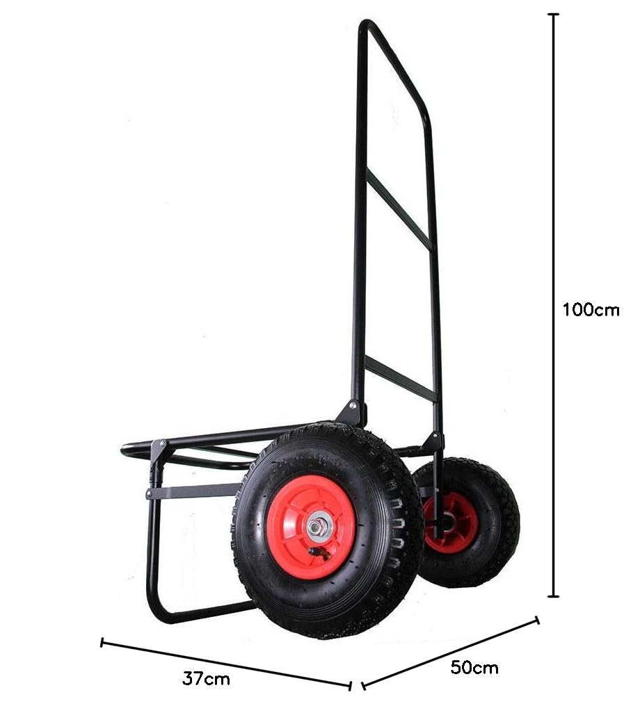 Linea-Effe Carrello Porta Tutto Pesca Ruote GONFIABILI