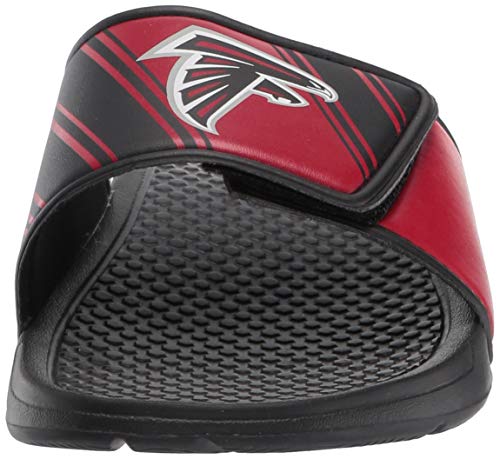 Image of FOCO mens NFL Team Logo Legacy Sport Slide Sandals