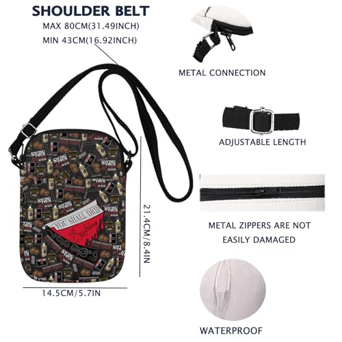 Crossbody Bag You Shall Drip Rubies Musical Theater Gift Razor Gift2