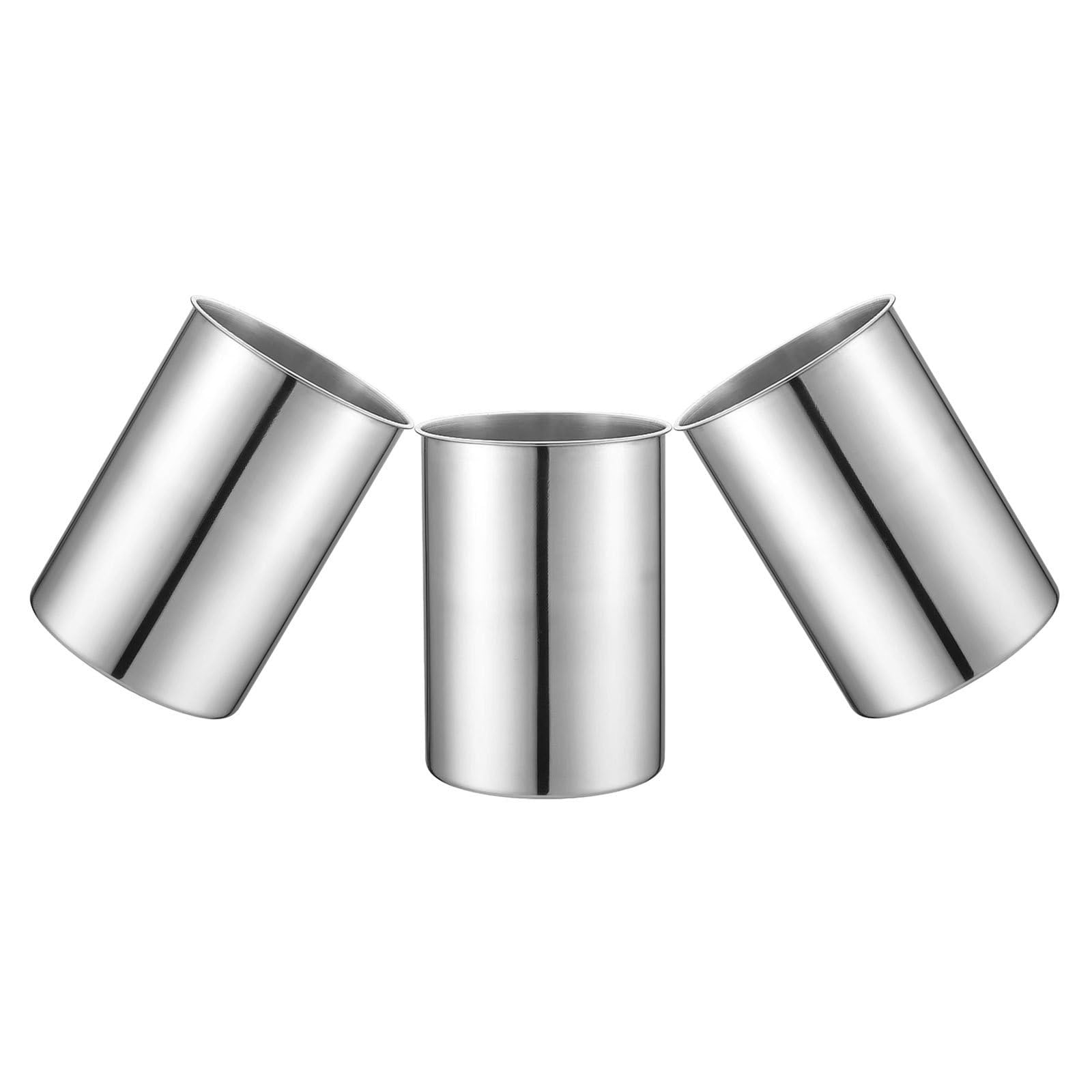 3 Pezzi Secchiello Refrigeratore per Vino in Acciaio Inox 3qt