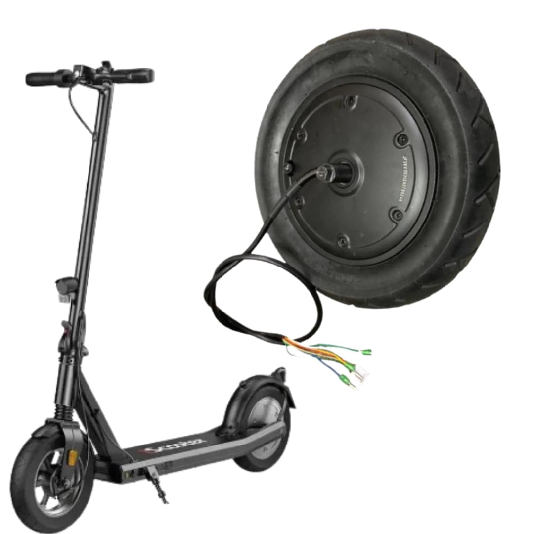 Roue arrière pour scooter électrique compatible avec iScooter i9s Moteur Roue arrière fiable et de rechange compatible avec la roue arrière iScooter i9s