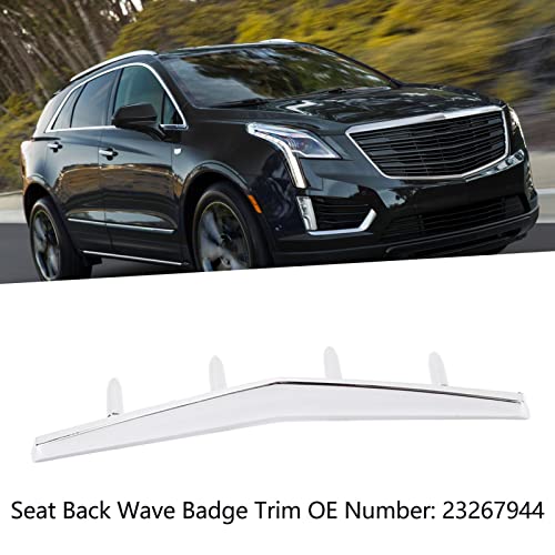 Image of High Grade Seat Back Emblem, 23267944 with Exquisite Appearance, Crest Shape Badge Trim for ATS XTS CT6