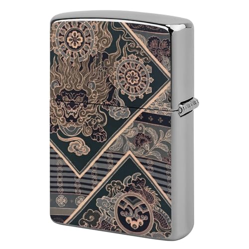 ライターケース ZIPPO/ジッポー兼用ケース 和柄 和風 花柄 ジッポライターカバー 互換性のある 軽量 おしゃれ 両面プリント メンズ レディース 贈り物