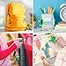 Funtopia Beads for Crafts, Pony Beads Keychain Making Kit, Bead Pets Art Crafts for Kids Beginners, Birthday Party DIY Craft for Girls Boys (1500 Beads, 30 Designs)