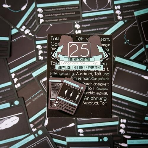 25 Trainingskarten Islandpferd Spezial Set 1