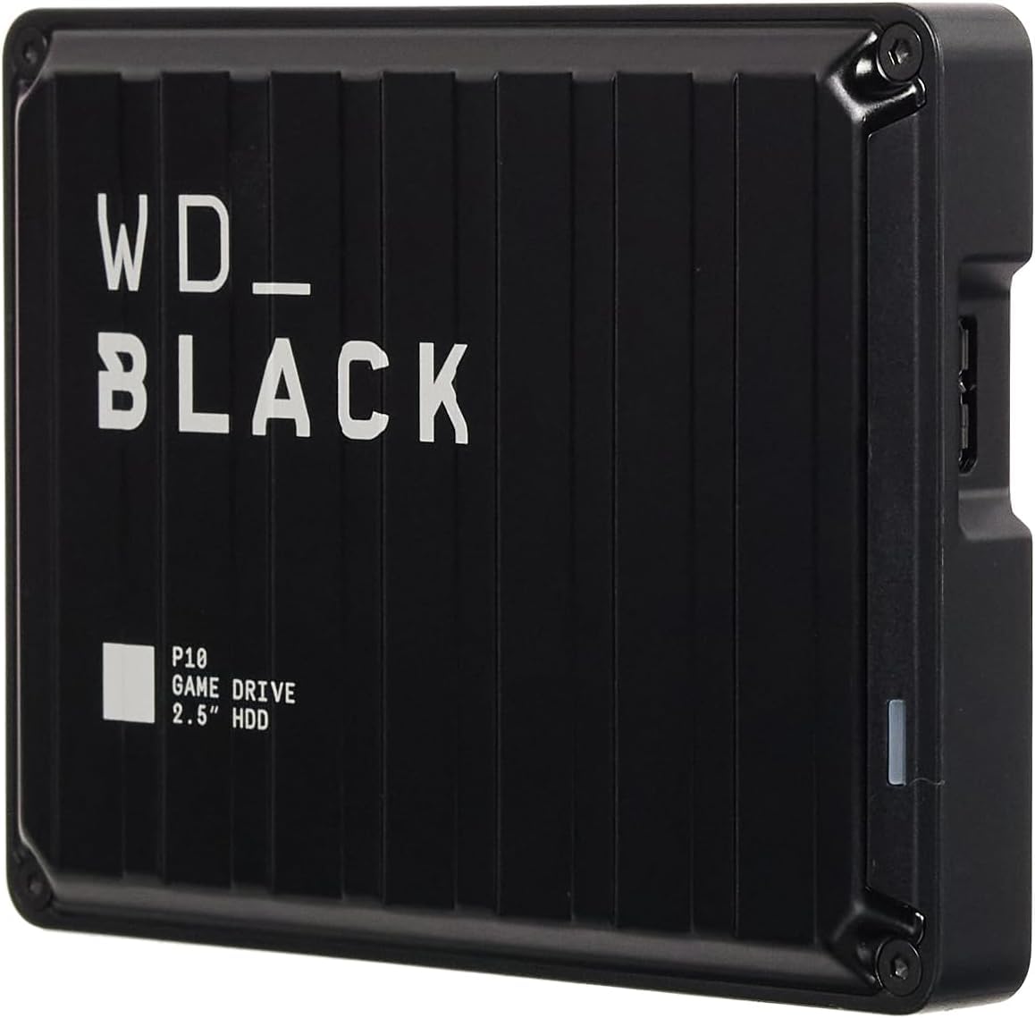 WD_BLACK P10 Game Drive 6 TB externe Festplatte (mobile und robuste High-Perfomance-Festplatte, HDD, für Konsole und PC, bis zu 150 Spiele speichern) Schwarz
