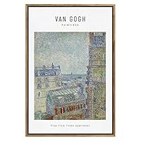 SIGNWIN Framed Canvas Wall Art Famous Paintings Canvas Prints Home Artwork Decoration for Living Room,Bedroom - 16