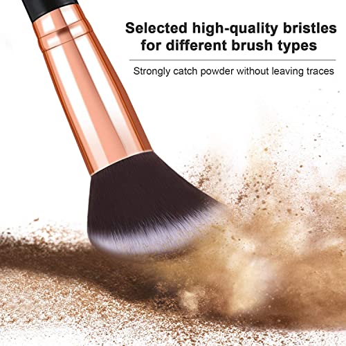Makeup-Brushes-START-MAKERS-10Pcs-Marble-Makeup-Brush-Set-Foundation-Powder-Blush-Blending-Eyeshadow-Brushes-Sets-for-Face-Eyeshadow-Eyebrow-Concealer-Contour-Highlight-Black Makeup-Brushes-START-MAKERS-10Pcs-Marble-Makeup-Brush-Set-Foundation-Powder-Blush-Blending-Eyeshadow-Brushes-Sets-for-Face-Eyeshadow-Eyebrow-Concealer-Contour-Highlight-Black