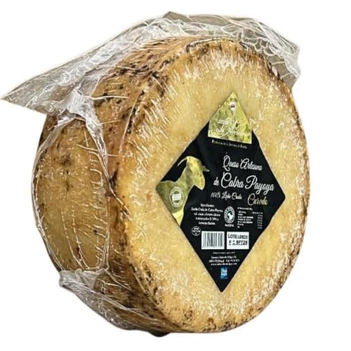 Queso de Cabra Payoya Curado Leche Cruda Curación +6 Meses, 1,8 kg