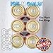 4300 Count Roll 6pk Rings Universal Fit - Fits all 12oz Beer Soda Cans - FAST SAME DAY SHIPPING