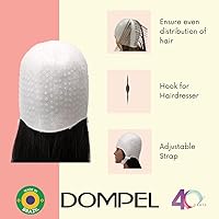 Vista 4 de Dompel Silicone Highlight Hair Cap Reusable Professional Silicone Cap Special for Hair Dyeing Model 233 CA 1 UND