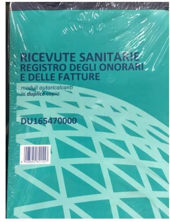 Blocco Ricevute Sanitarie A5 - 50 Moduli 2 Copie, Autoricalcante, Per Professionisti - Foto 13