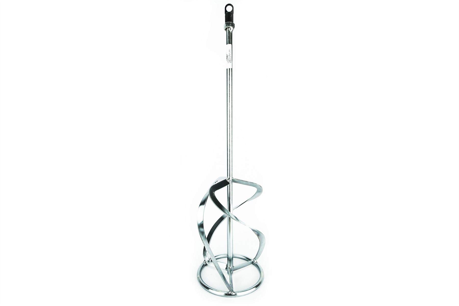 Professional Mixing Paddle Mixer 140 x 750mm M14, Paint Render Whisk Stirrer, Negative RAKE, Left, (G83N)