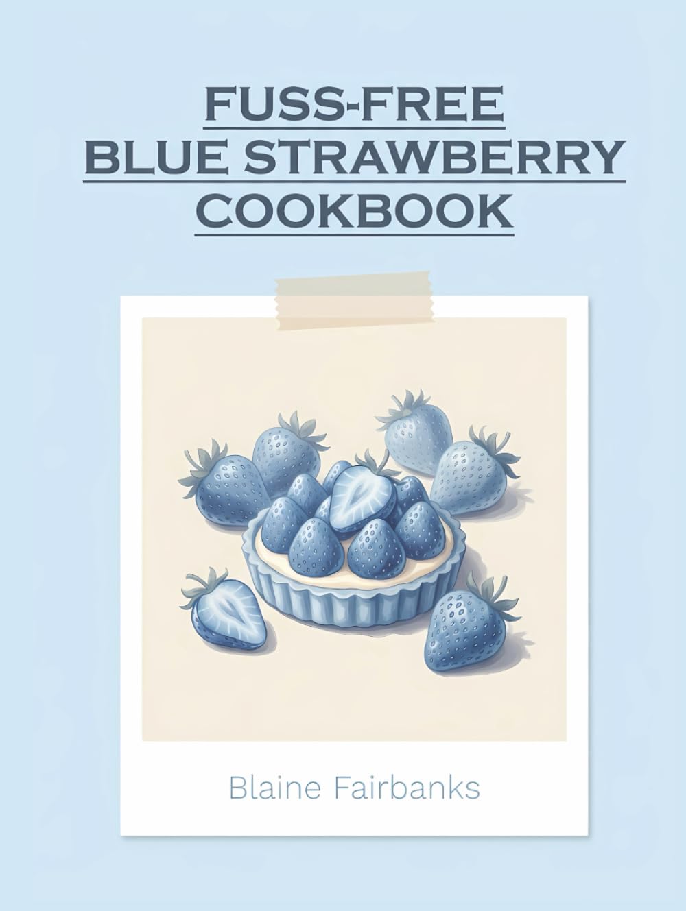 Fuss-Free Blue Strawberry Cookbook: 142 Blue Strawberry Recipes to Savor Every Bite