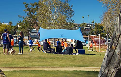 Image of Neso Sidelines Grande Sports Tent - Lightweight and Portable Sun Shelter and Shade Tent for Outdoor Activities - Patented Reinforced Corners - UPF 50+ Sun Protection - 7ft Tall, 11 x 4.5 ft