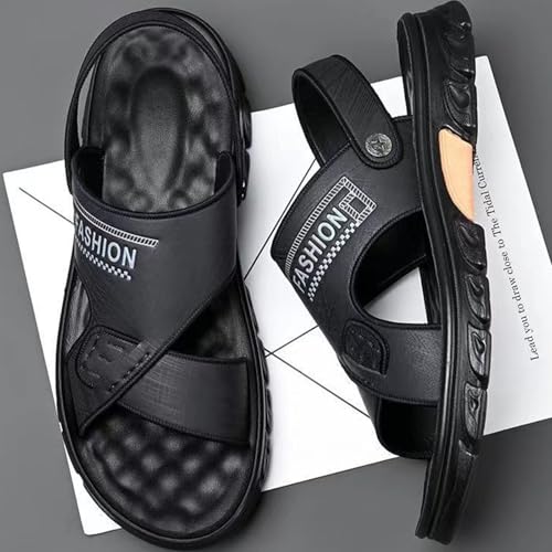 Fashion Men's Business Sandals, Classics Open-Toe Sports Sandals, Outdoor Breathable Beach Shoes3