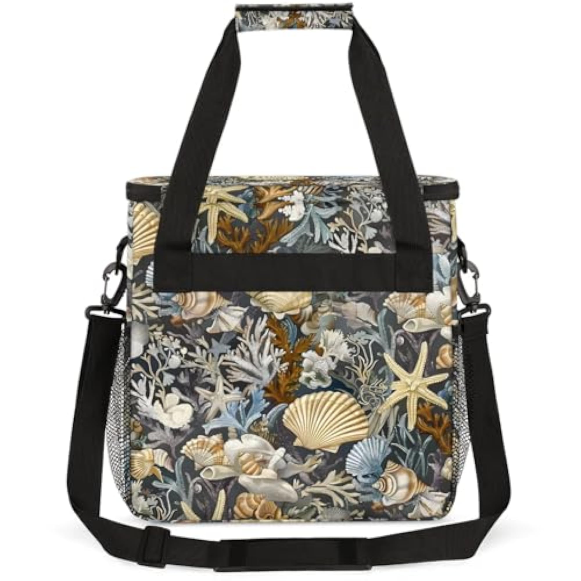 Summer Beach Insulated Storage Organizer Tote Bag for Travel
