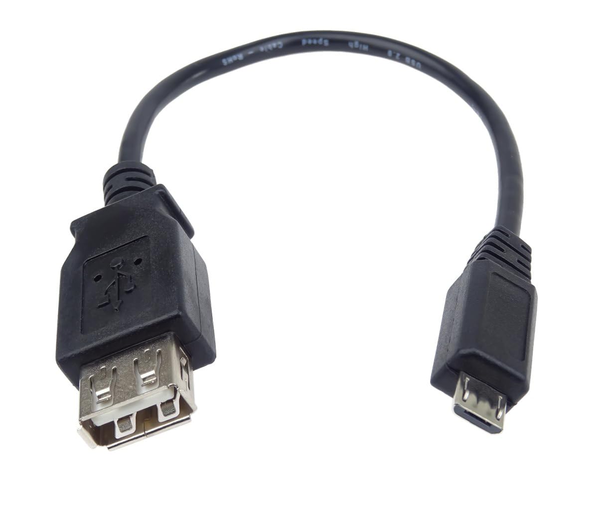 PremiumCord USB Adapter Cable USB A Female to Micro USB Male 20 cm OTG