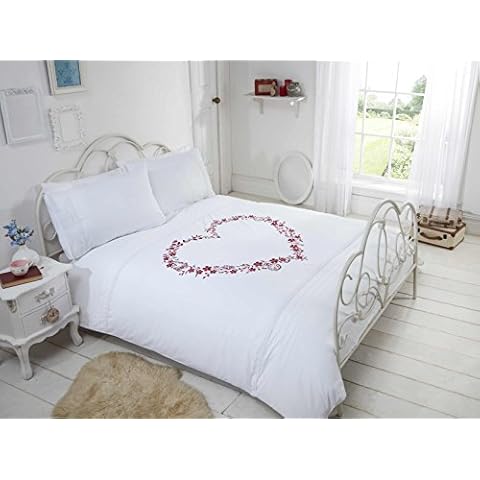 Rapport Home Double White Duvet Set Cover